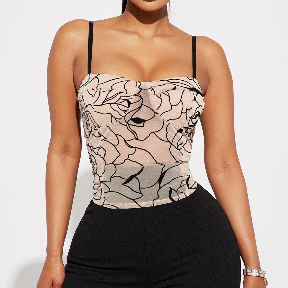 Carlita Mesh Top